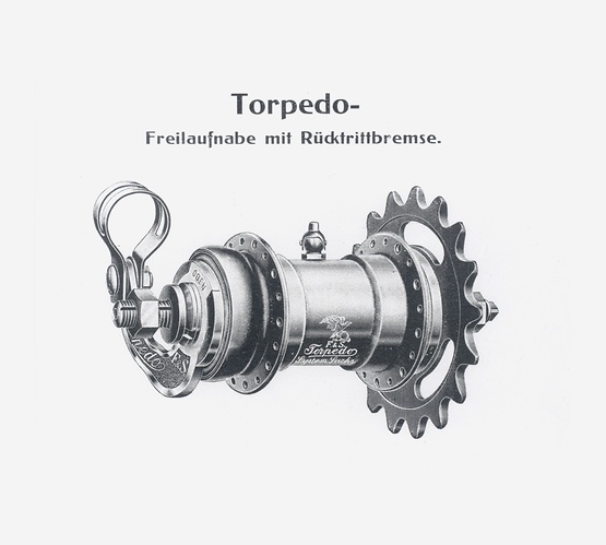 O cubo de roda livre “Torpedo” da Fichtel & Sachs