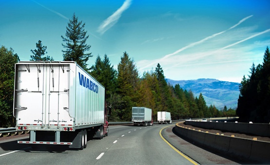 wabco-keyvisual véhicule commercial camion optiflow vue de la route