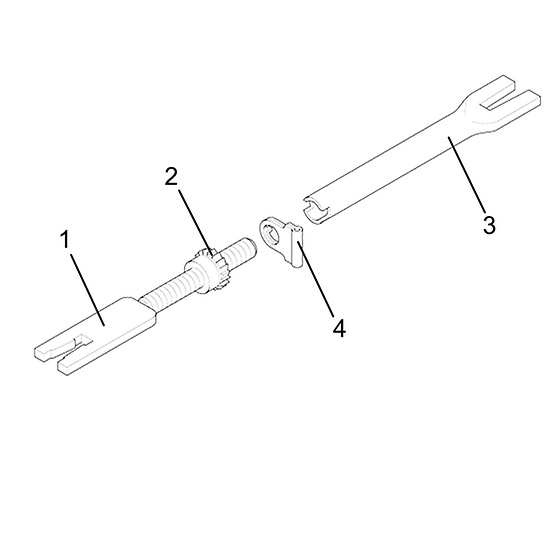 Fig. 3 Unité d'ajusteur avec thermo-clip