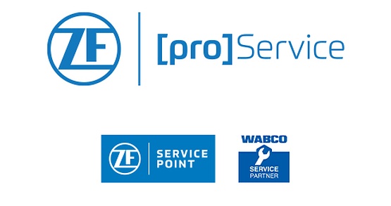 collection of ZF Service logos