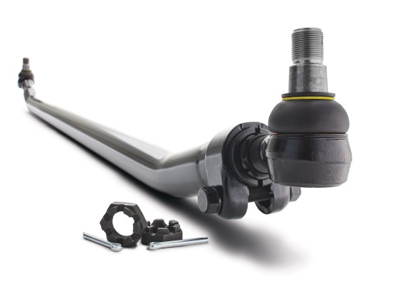 Tie rod with fine-tuning system