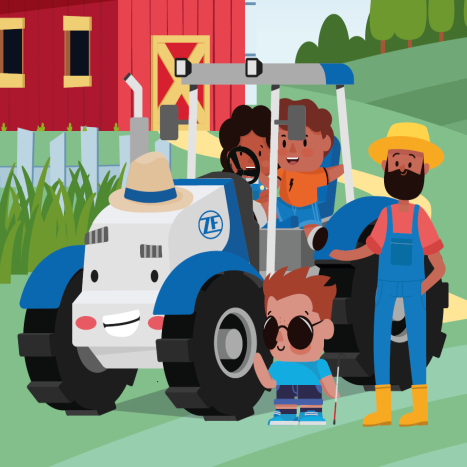 Amiguinhos ZF: Uma Aventura no Campo