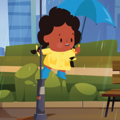 Amiguinhos ZF: Uma aventura chuvosa