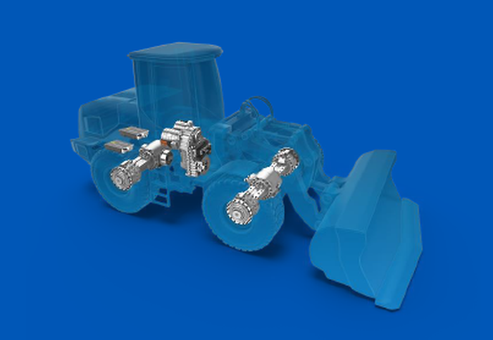 Eixos MT-L - Pás Carregadeiras