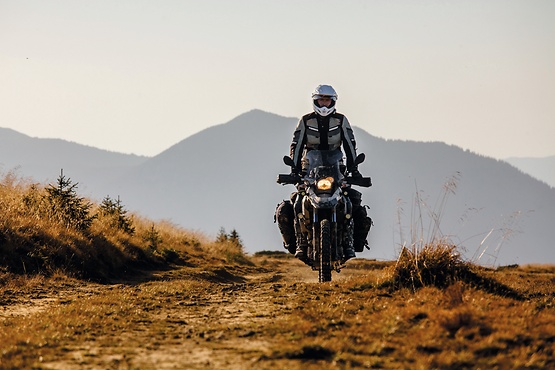 motorcycle adventurer