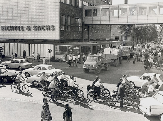 Sede da Fichtel & Sachs nos anos 60