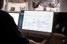 Image of online booking interface of ZF[pro]Manager