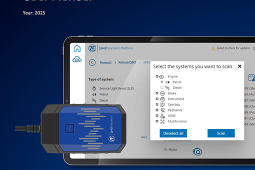 Manuel produit ZF MultiScan