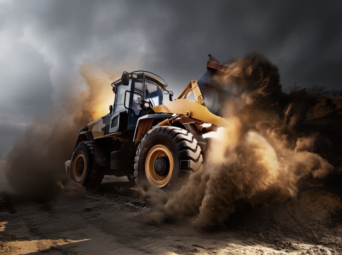 wheel loader
