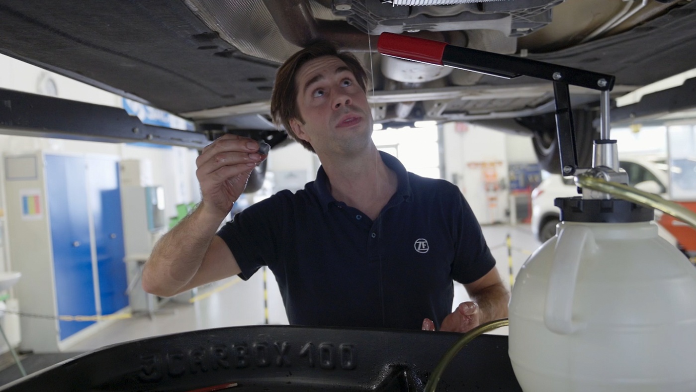 Transmission oil change