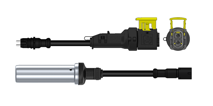 Sensor modular de velocidad de rueda