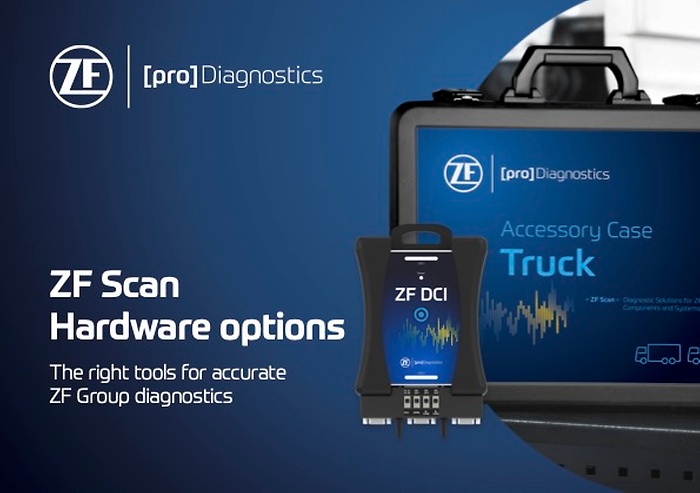 Umschlagbroschüre ZF Scan-Hardware