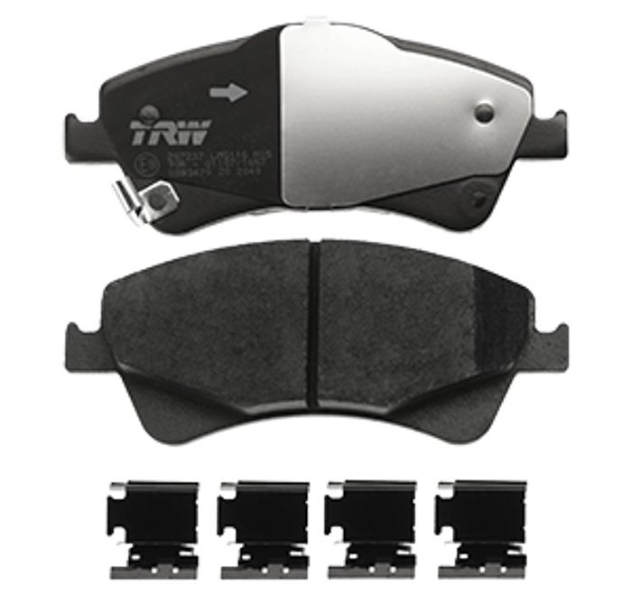Kit Pastiglie Freno TRW PFK575 - Compatibile Con Chrysler PT Cruiser 2000-2010