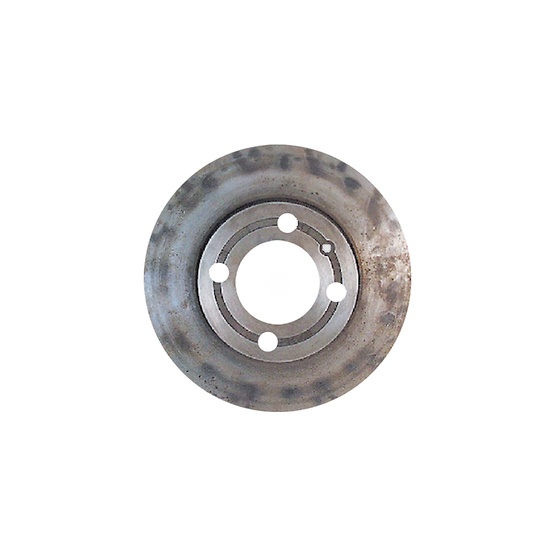Brake disc with material transfer