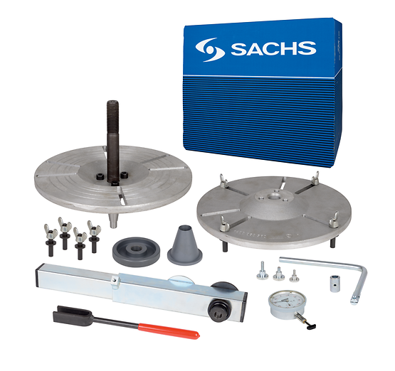 SACHS lateral run-out tester for trucks