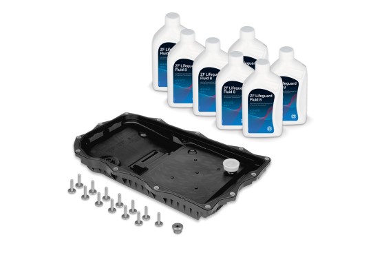 Oil change kit with ZF LifeguardFluid 8