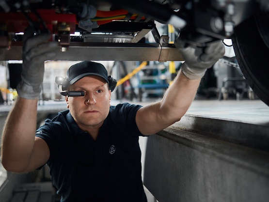 Servicio del autobús lanzadera de ZF