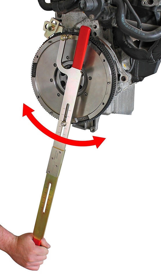 SACHS Rotating the secondary flywheel to the maximum extent