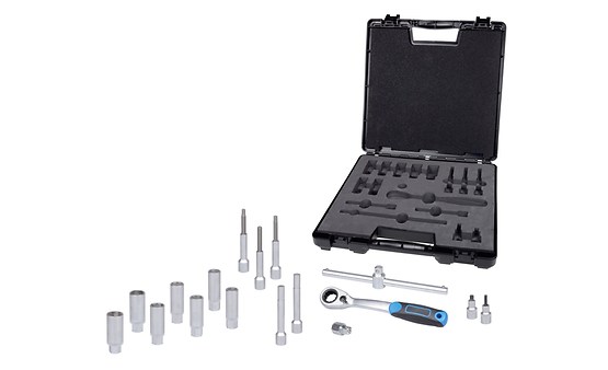 Shock absorber assembly tool kit